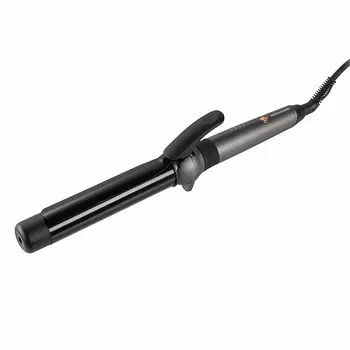 Плойка Redmond RCI-2334, 200°C, 65Вт, керамико-турмалиновое покрытие, режимов: 5, петля для подвешивания, 1.8м, ионизация, черный/серебристый