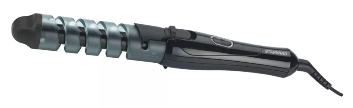 Плойка Starwind SHE6500 200°C, 25Вт, керамическое покрытие, черный (SHE6500)