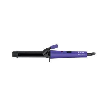 Плойка Vitek Provence VT-2507, 200°C, 34 Вт, керамическое покрытие, 1.8 м, фиолетовый/черный (VT-2507)