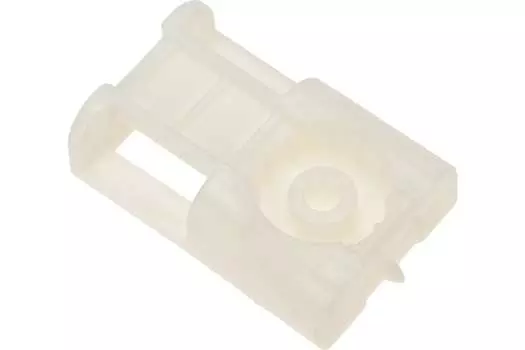Площадка для крепления стяжек Rexant 07-2107, 1 см x 10 мм, 100 шт., белый (07-2107)