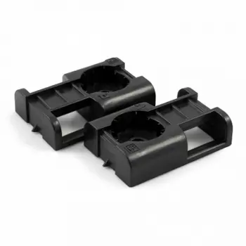 Площадка под стяжку Промрукав, прямого монтажа, пластик, черный, 100шт. (PR13.0342)