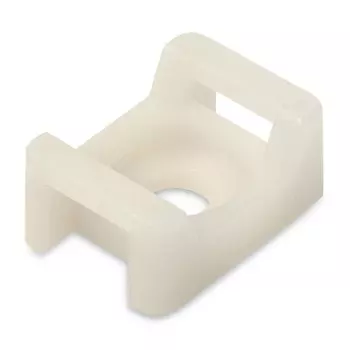 Площадка под винт Hyperline, 1.59 см x 21.9 мм, 100 шт., белый (TM-3S25C)