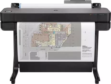 Плоттер струйный HP Designjet T650, A1/24", 4-х цветный, 2400x1200dpi, сетевой, Wi-Fi, USB (5HB08A)