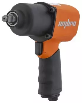 Пневмогайковерт ударный Ombra OMP11212, 1/2", 6.22 атм, 1.2 мкм, 125л/мин, 7000 об/мин (55372)