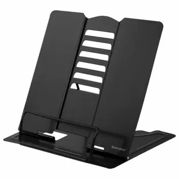 Подставка BRAUBERG Black, 1 отделение, металл, черный (238057)