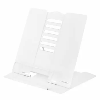 Подставка BRAUBERG White, 1 отделение, металл, белый (238056)