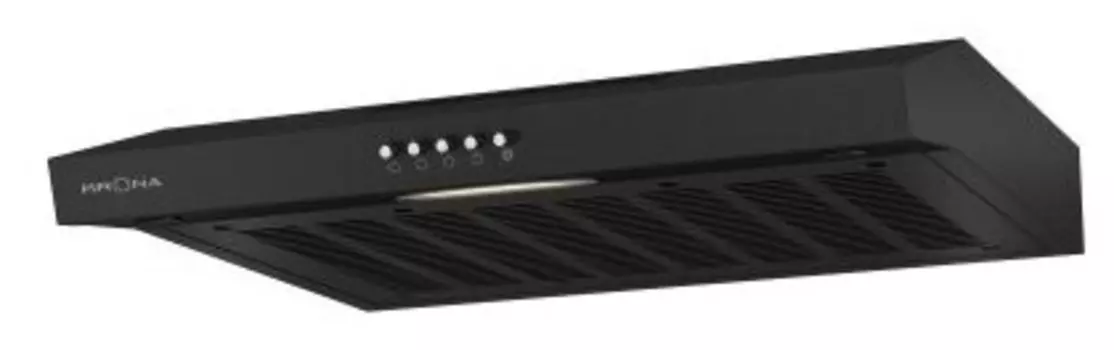 Подвесная вытяжка KRONA 600 black PB, черный (КА-00001059)