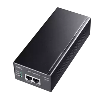 PoE-инжектор Cudy POE300, 802.3af/802.3at/802.3bt, до 100 м, 1 Гбит/с, 60 Вт (POE300)