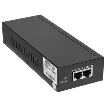 PoE-инжектор Osnovo Midspan-1/902G, 802.3af/802.3at/802.3bt, 1 Гбит/с (Midspan-1/902G)