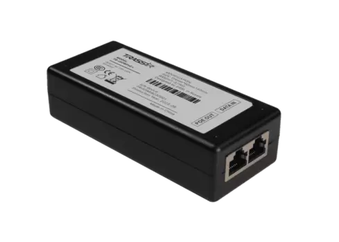 PoE-инжектор TRASSIR TR-I30WPoE+ , 802.3af / 802.3at, 1 Гбит/с, 65 Вт (TR-I30WPoE+ )