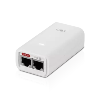 PoE-инжектор Ubiquiti POE-24-12W-WH, 1 Гбит/с, 0.5A - 24V, 12W (POE-24-12W-WH-EU)