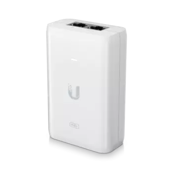 PoE-инжектор Ubiquiti POE+, 802.3at, 1 Гбит/с, 650мА - 48V, 30 Вт (U-POE-at)