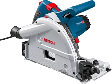 Погружная пила Bosch GKT 55 GCE, 1400Вт, 6250 об/мин, диаметр диска 165мм (0601675000)
