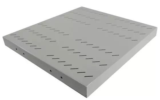 Полка для тяжелого оборудования стационарная NT глубина 45 см до 300 кг серая, SSt2-450 G для шкафов/стоек (128582)