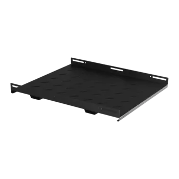 Полка для тяжелого оборудования стационарная TWT глубина 85.2 см до 100 кг 1U черная, TWT-CBB-S4-12/100 для шкафов глубиной 1200мм (TWT-CBB-S4-12/100)
