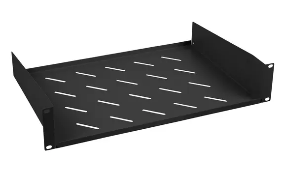 Полка консольная Cabeus глубина 31.5 см до 20 кг 2U черный, SH-J017-2U-315-BK (SH-J017-2U-315-BK)