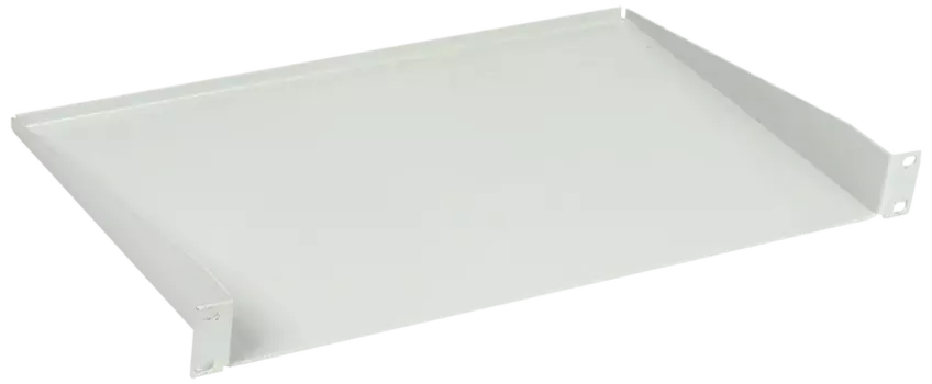 Полка консольная ITK глубина 28 см до 20 кг 1U серый для шкафов и стоек ITK (RS35-280M-R)