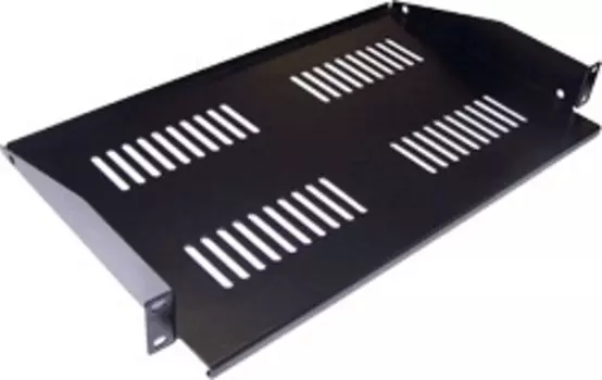 Полка консольная TWT глубина 71 см до 60 кг 2U черный, TWT-CB-SF710-2U/60 для шкафов/стоек (TWT-CB-SF710-2U/60)