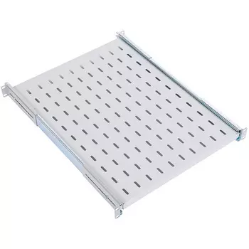 Полка консольная выдвижная ЦМО глубина 62 см до 30 кг 1U серый, ТСВ-62 (ТСВ-62)