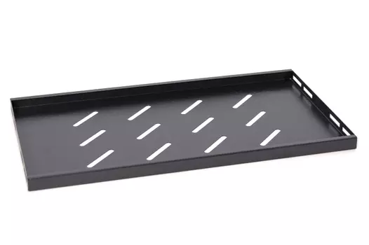 Полка KRAULER глубина 280мм 1U черная, GPC-A1-1-600 для настенных шкафов GPC глубиной 600мм (GPC-A1-1-600)