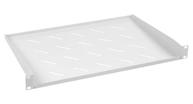 Полка стационарная Cabeus глубина 31.5 см до 15 кг 1U серый, SH-J017-1U-315 (SH-J017-1U-315)