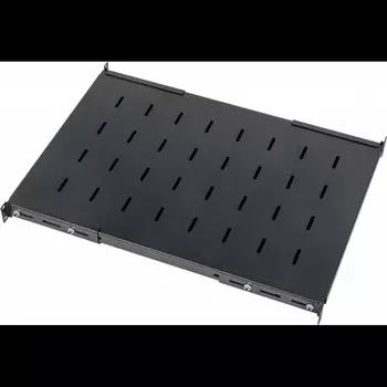 Полка стационарная LANMASTER глубина 1200 мм до 45 кг 1U черный, LAN-DC-CB-S4-12/45 (LAN-DC-CB-S4-12/45)