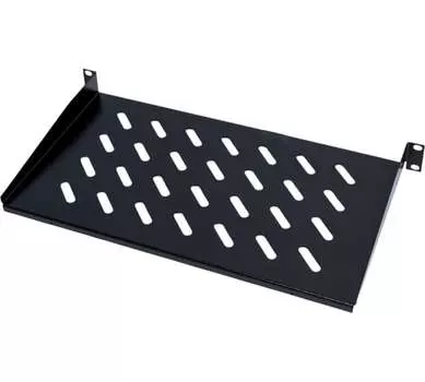 Полка стационарная NTSS глубина 250 мм до 20 кг 1U черный, NTSS-FF-250-BL (NTSS-FF-250-BL)