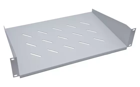 Полка стационарная NTSS глубина 45 см до 20 кг 1U серый, NTSS-FF-450 (NTSS-FF-450)