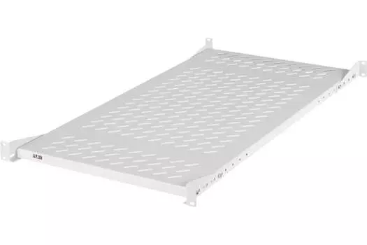 Полка стационарная TLK глубина 1.06 м до 150 кг 1U серый, TLK-SHFC-1060F-GY для шкафов глубиной 1200мм (TLK-SHFC-1060F-GY)