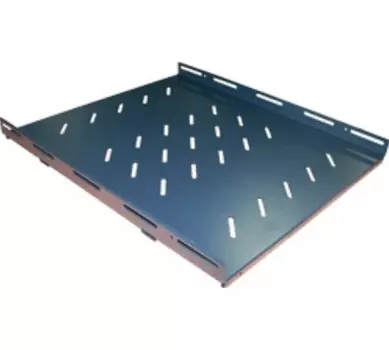 Полка стационарная TWT глубина 55 см 1U серый, TWT-CBB-S4-8/100 для шкафов глубиной 800 мм (TWT-CBB-S4-8/100)