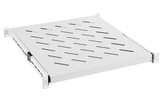 Полка выдвижная Cabeus глубина 50 см до 20 кг 1U серый, JE05-800 для шкафов и стоек глубиной 800 мм (JE05-800)