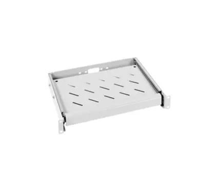 Полка выдвижная NTSS глубина 50 см до 20 кг 1U серый, NTSS-MSKB-FS-800 для напольных шкафов глубиной 800мм (NTSS-MSKB-FS-800)