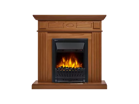 Портал для электрокамина Firelight Bianco Classic, пристенный, дуб (НС-1141398)