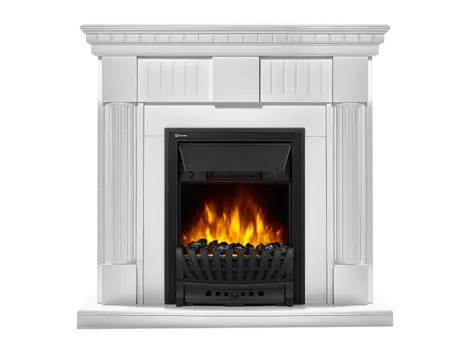 Портал для электрокамина Firelight Colonna Classic, пристенный, белый (НС-1241833)