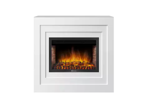 Портал для электрокамина Firelight Cubo 30, пристенный, белый (НС-1182356)