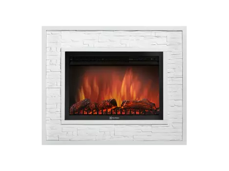 Портал для электрокамина Firelight Loft 30, пристенный, белый (НС-1182357)