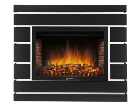 Портал для электрокамина Firelight Moderno 25, пристенный, черный дуб (НС-1241830)