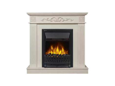 Портал для электрокамина Firelight Noce Classic, пристенный, белёный дуб (НС-1141057)