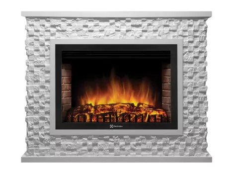 Портал для электрокамина Firelight Quadro 30, пристенный, белый (НС-1273966)