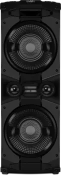 Портативная акустика 2.0 SVEN PS-1500 , 500 Вт, FM, AUX, Bluetooth, подсветка, черный (SV-022020)