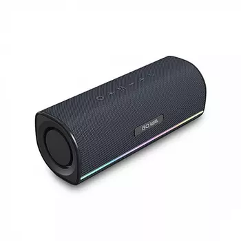 Портативная акустика BQ PBS2001, 7 Вт, FM, AUX, USB, microSD, Bluetooth, подсветка, черный