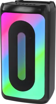 Портативная акустика Defender Concerto, 20 Вт, FM, AUX, USB, microSD, Bluetooth, подсветка, черный (65084)