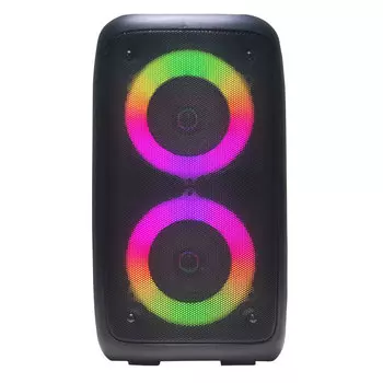 Портативная акустика Ginzzu GM-916B, 10 Вт, FM, USB, microSD, Bluetooth, подсветка, черный