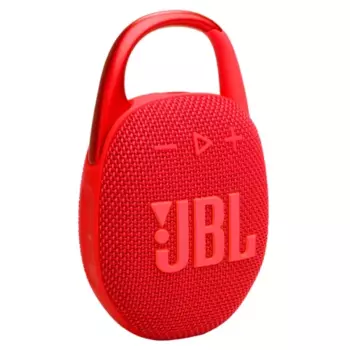 Портативная акустика JBL CLIP 5, 5 Вт, Bluetooth, красный (JBLCLIP5RED)