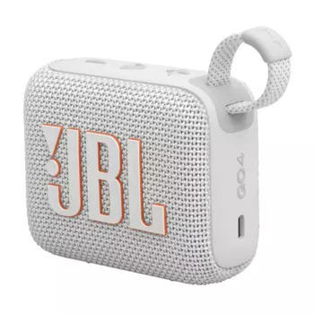 Портативная акустика JBL GO 4 , 4 Вт, Bluetooth, белый (JBLGO4WHT)