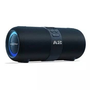 Портативная акустика SmartBuy A2, 28 Вт, FM, AUX, USB, Bluetooth, подсветка, темно-синий (SBS-5380)
