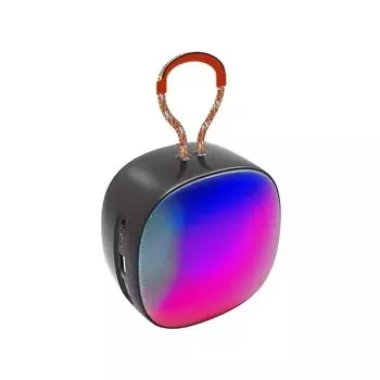 Портативная акустика SmartBuy GEM, 6 Вт, FM, AUX, USB, microSD, Bluetooth, подсветка, черный (SBS-5500)