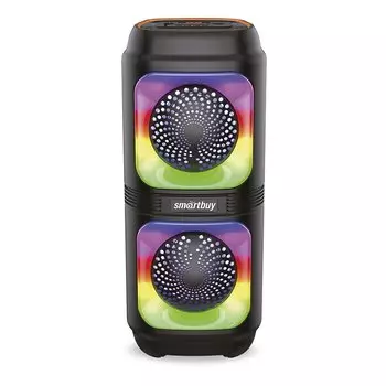 Портативная акустика SmartBuy PHOENIX, 16 Вт, FM, AUX, USB, microSD, Bluetooth, подсветка, черный (SBS-5490)