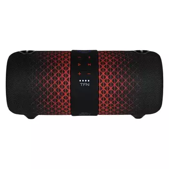 Портативная акустика TFN Beat, 28 Вт, FM, AUX, USB, Bluetooth, подсветка, красный (TFN-BS11-01RD)
