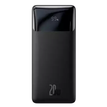 Портативный аккумулятор (Powerbank) BASEUS Bipow, 30000 мА·ч, 4xUSB, 3А, Type-C, QC, PD, черный (PPBD050401)